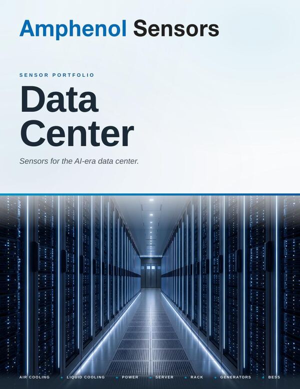 Data Center Sensing Portfolio cover